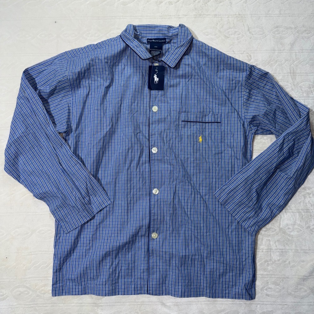 NWT Men's Polo Ralph Lauren Sleepwear Shirt
